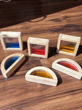 PlanToys Water Wooden Blocks